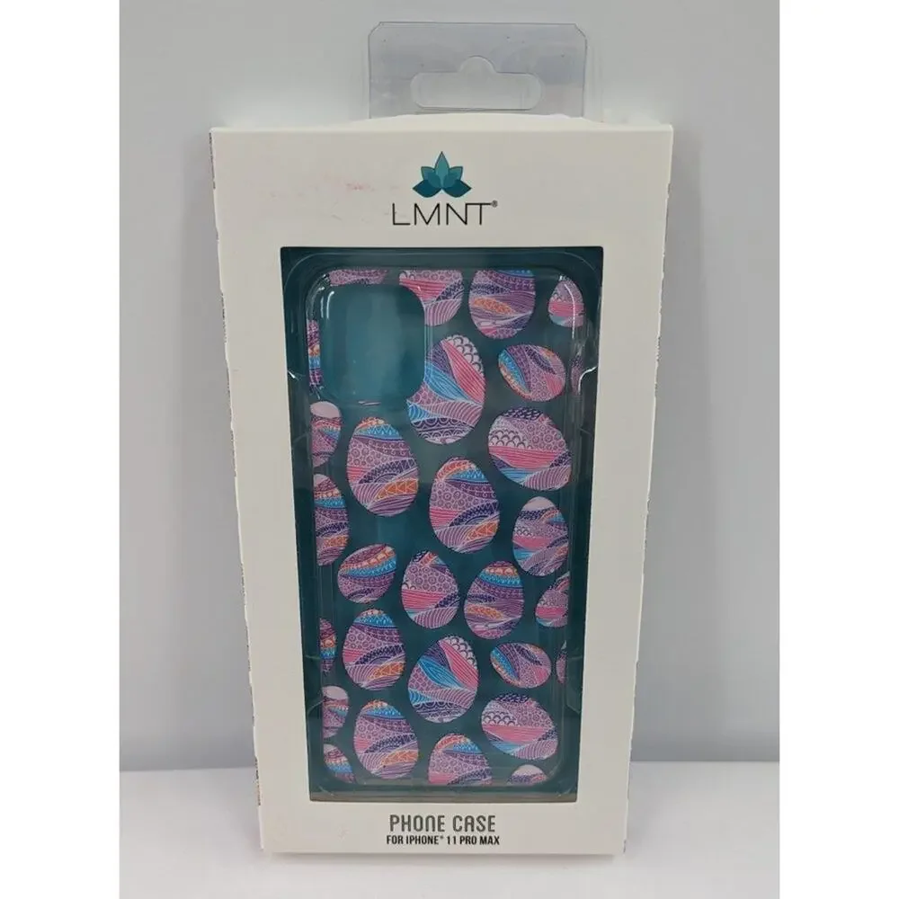 iPhone 12 Mini / 11 Pro Max Case Pink Blue Gradient Protective Cell Phone Cover